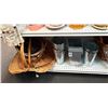 Image 1 : Baskets, Metal Buckets - Bottom Shelf