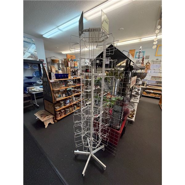 Rolling Metal Merchandising Racks - 2