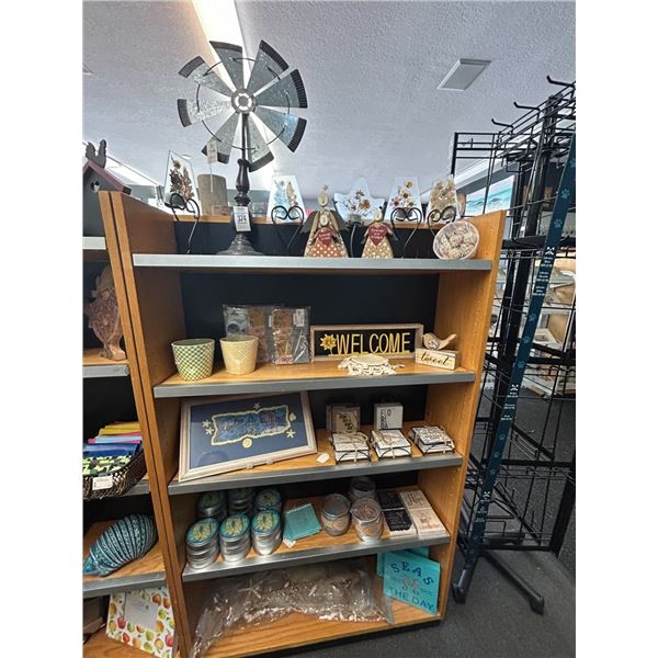 Windmill Floral Décor Coasters, Décor - 5 Shelves