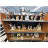 Image 1 : Hummel/Emmett Kelly Figurines, Capodimonte, Asst. Décor - 5 Shelves