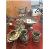 Image 2 : Asst. Vintage Creamers, Burner, Candlestand, Bell