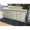 Image 1 : Nine Drawer Wooden Cabinet, Plastic Drawers, Slat Wall Display, Office Supplies