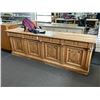 Image 1 : Carved 8' Sales Counter