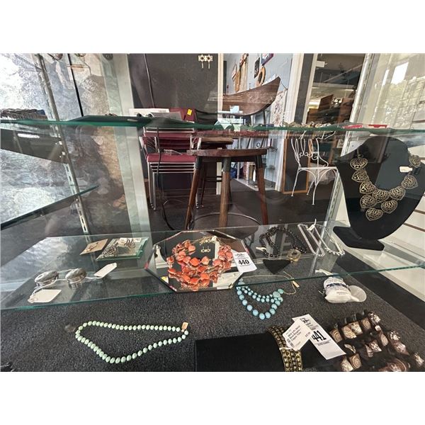Earrings w/Fashion Necklace on Displays