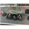 Image 2 : Sea Shell Rings, Fashion Necklaces, Décor w/Displays Lot