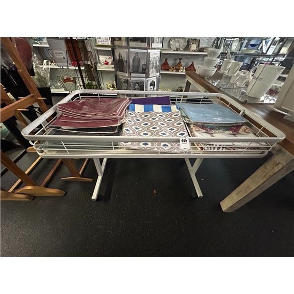 Rolling Basket Display, Asst. Pillow Covers