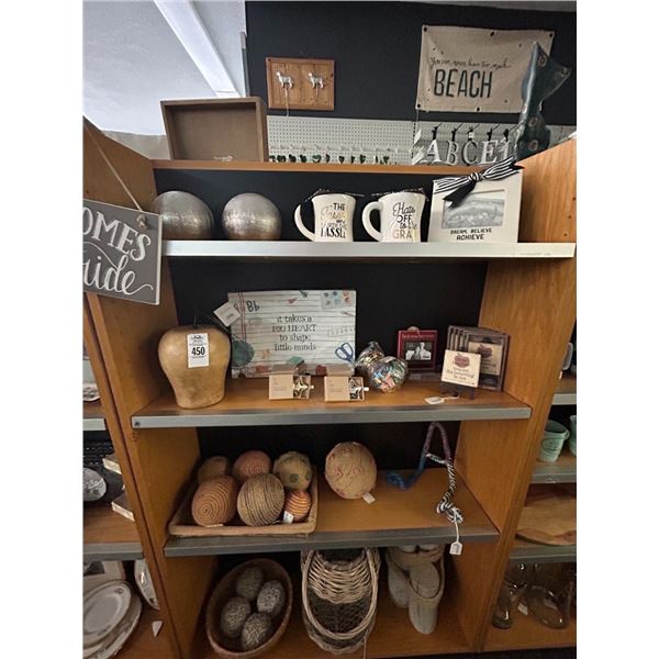 Nautical Décor, Spheres, Mugs, Décor - 4 Shelves