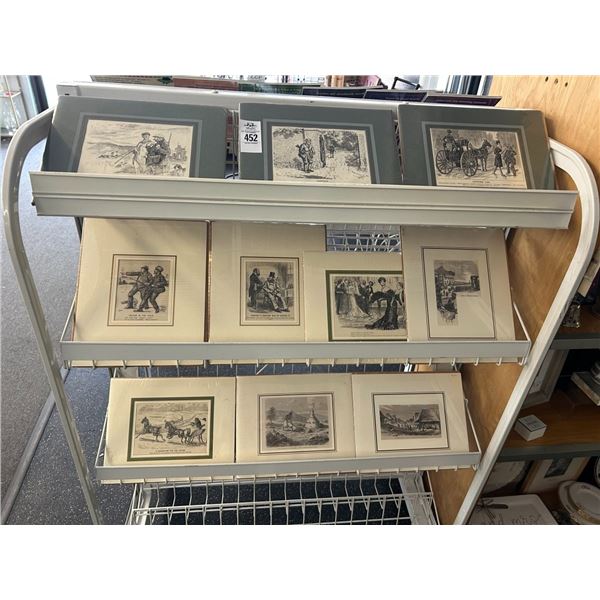 Unframed Sketch Wall Art - 10