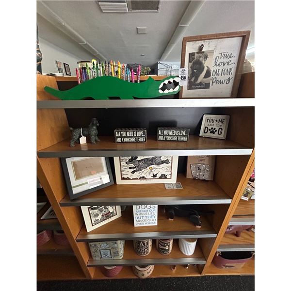 Asst. Pet Lover Figurines, Jars, Inspirations, Décor - 6 Shelves