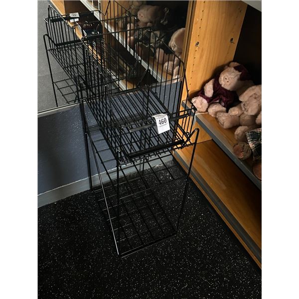 Black Wire Merchandising Basket