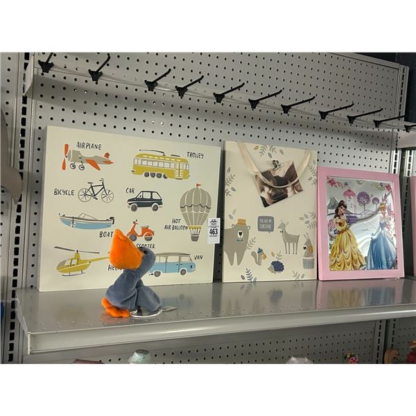 Child Wall Art, Plush Pelican