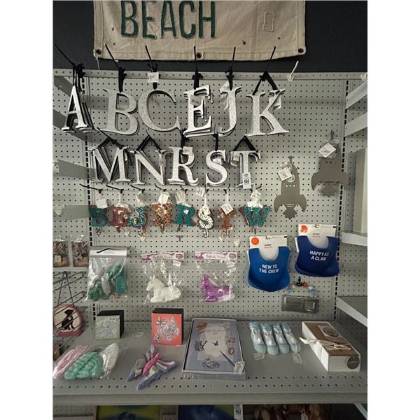 Letters, Child Gifts, Décor On Peg Wall,  - Top Shelf