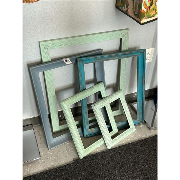 Blue Picture Frames - 5