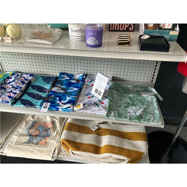 Sunscreen Towels on Shelf