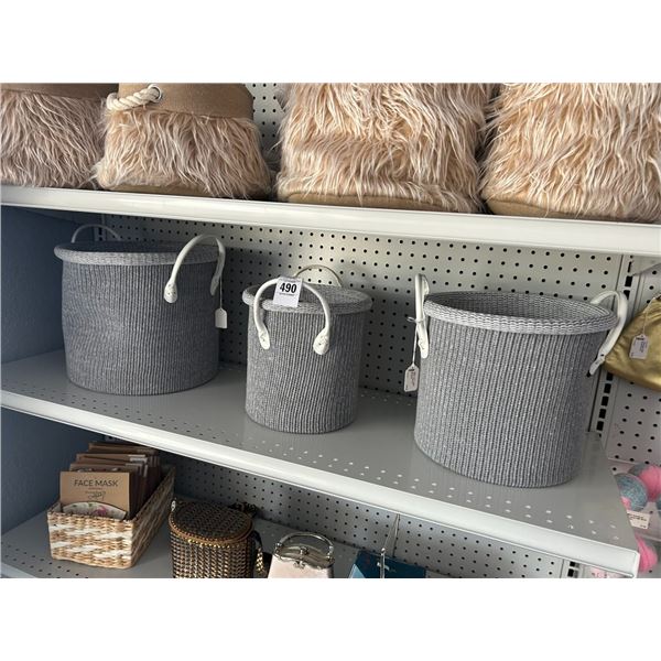 Grey Baskets - 3