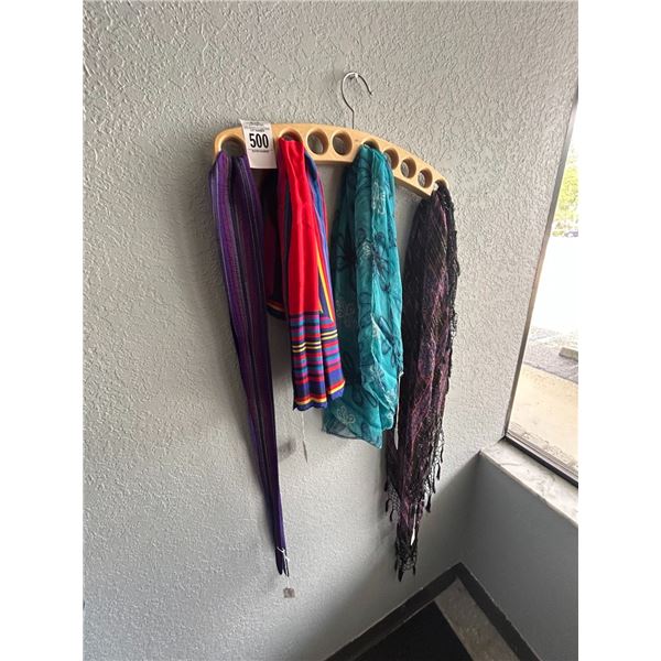 Scarfs On Hanger
