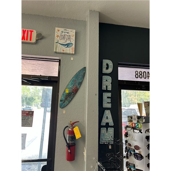 Dream/Coastal/Palm Harbor Wall Décor - 3