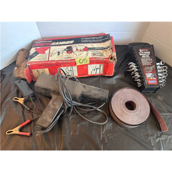 Power hammer, combo wrenches, timing gun tool