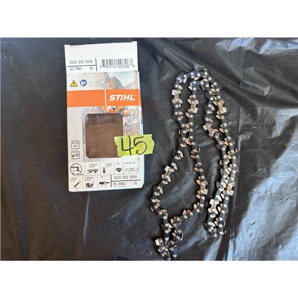 Chainsaw chain by Stihl
