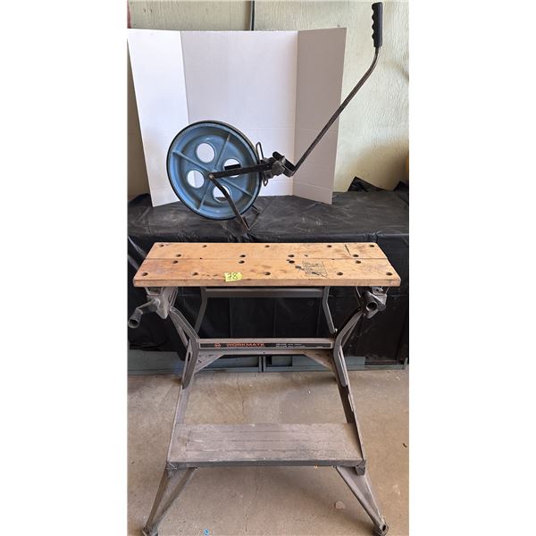 B&D Work table 7 measuring wheel