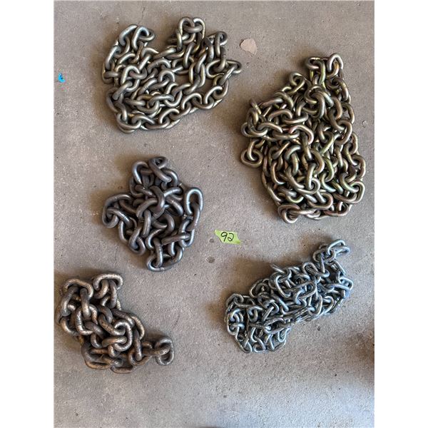 Lot of chains