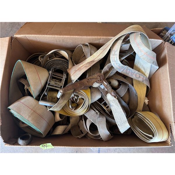Assorted lot of load straps