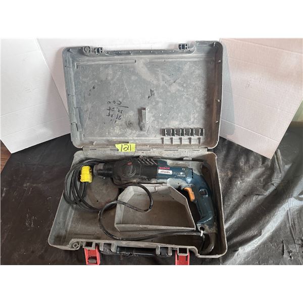 Bosch electric drill in carrying case