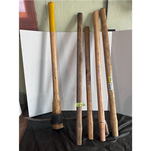Pick axe and assorted handles