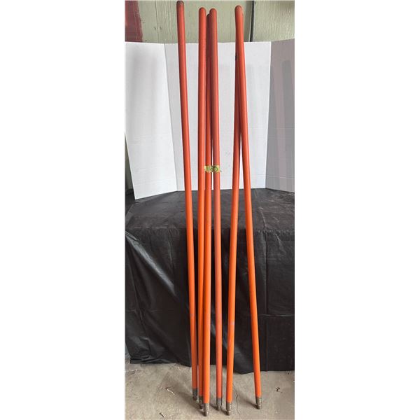 6 long threaded handles