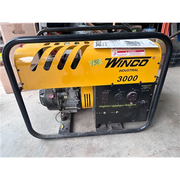 Winco Industrial 3000 portable generator