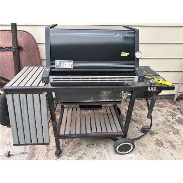 Weber platinum series gas bbq - Natural Gas