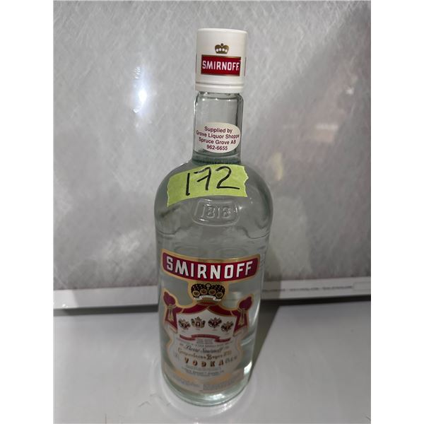 Smirnoff vodka 750ml