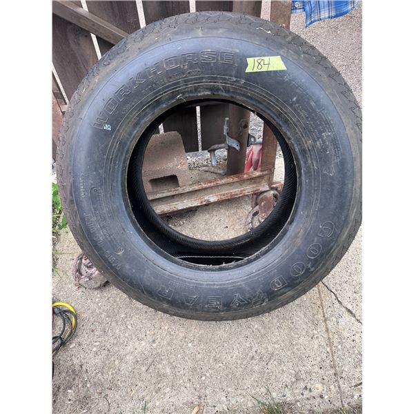 Goodyear workhorse tire 950-16.5 LT no returns or exchanges on tires/ final sale