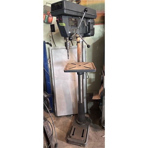 Drill press on stand - working when tested