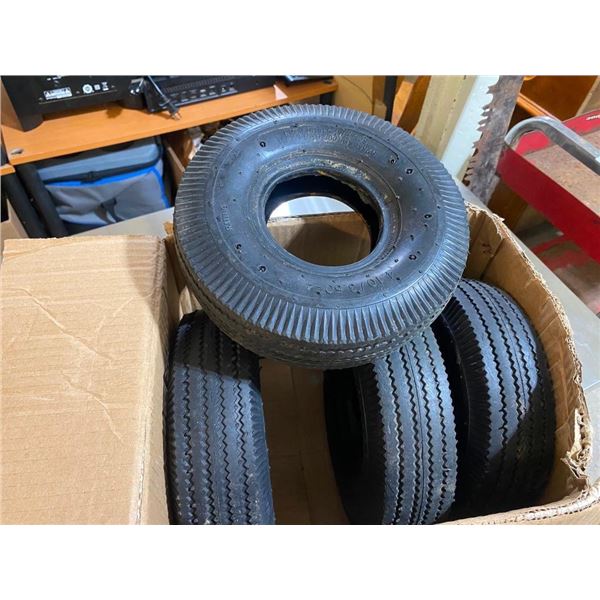 4 SMALL DOLLY CART WHEELS