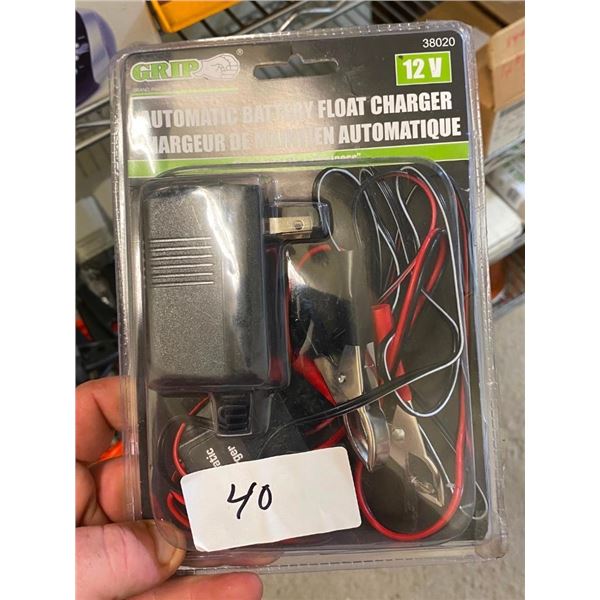 AUTOMATIC BATTERY FLOAT CHARGER