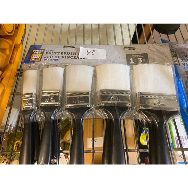 10PC PAINT BRUSH SET