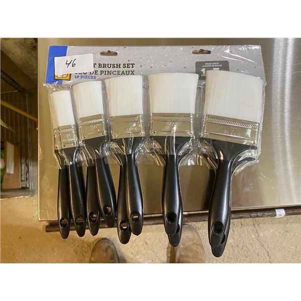 10PC PAINT BRUSH SET