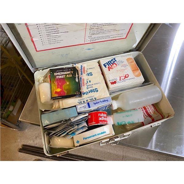 FIRST AID KIT WITH SOME ACCESSORIES