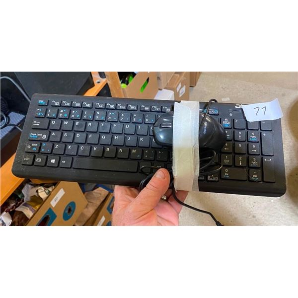 KEYBOARD AND MOUSE