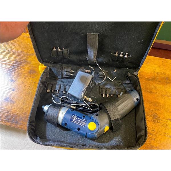 CORDLESS SCREW DRIVER WITH CHARGER