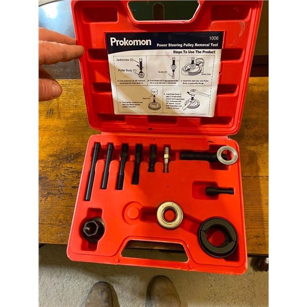 POWER STEERING PULLEY REMOVAL TOOL KIT