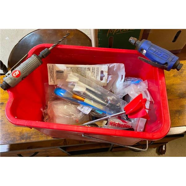 2 AIR POWER TOOLS WITH BOX LOT