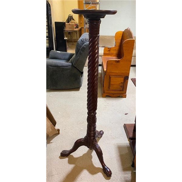 53IN TALL WOODEN FLOWER STAND - NICE STAND