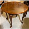 Image 1 : 24IN WOODEN CIRCLE END STAND