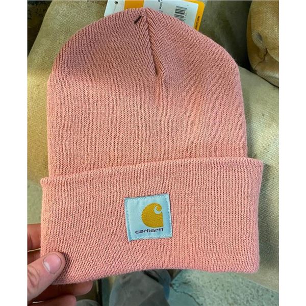 WOMENS PINK CARHARTT TOUQUE HAT