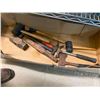 Image 1 : BOX LOT OF ASSORTED HAMMERS, ETC.