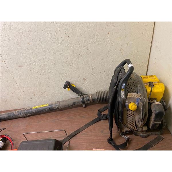 CHAMPION GAS POWERED BACK PACK LEAF BLOWER