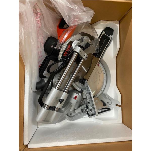 VEVOR 10IN SLIDING COMPOUND MITRE SAW