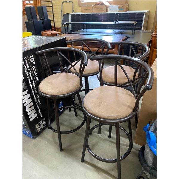 4 BAR STOOLS